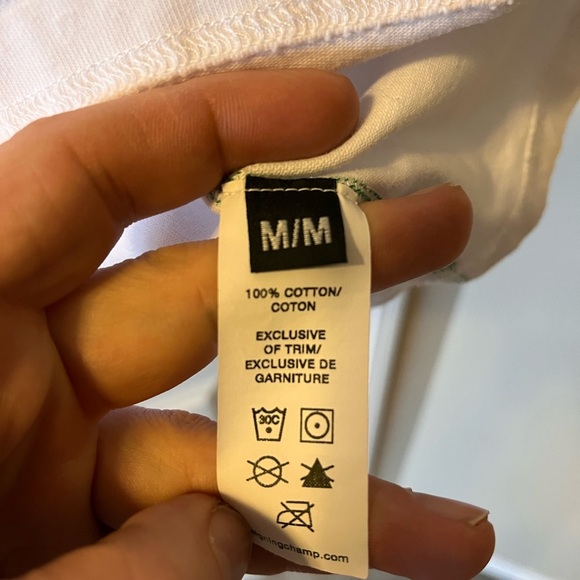 Mens Reigning Champ X Prince Short Sleeve T Shirt Collaboration - Picture 7 of 8